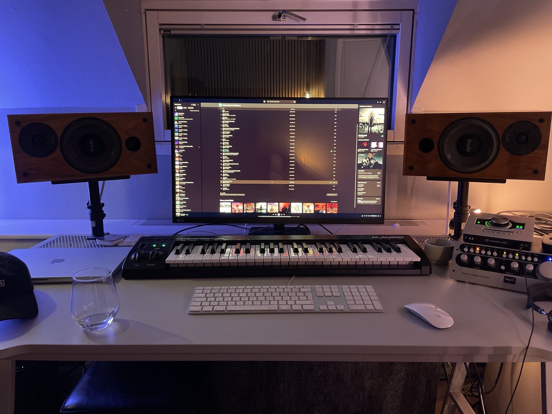The studio